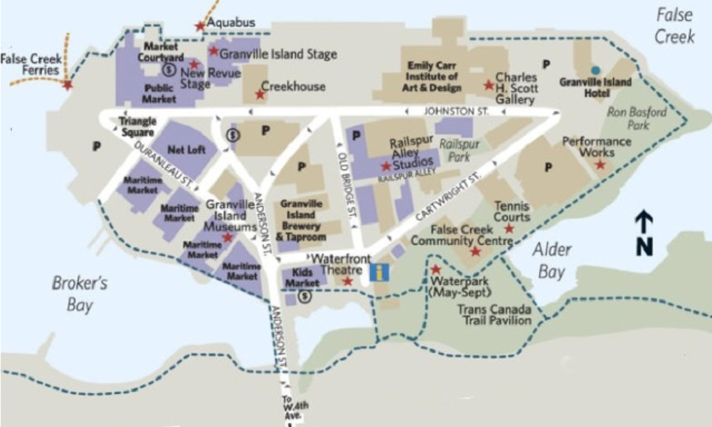 Granville Island Hotel Parking Map Level Up Living