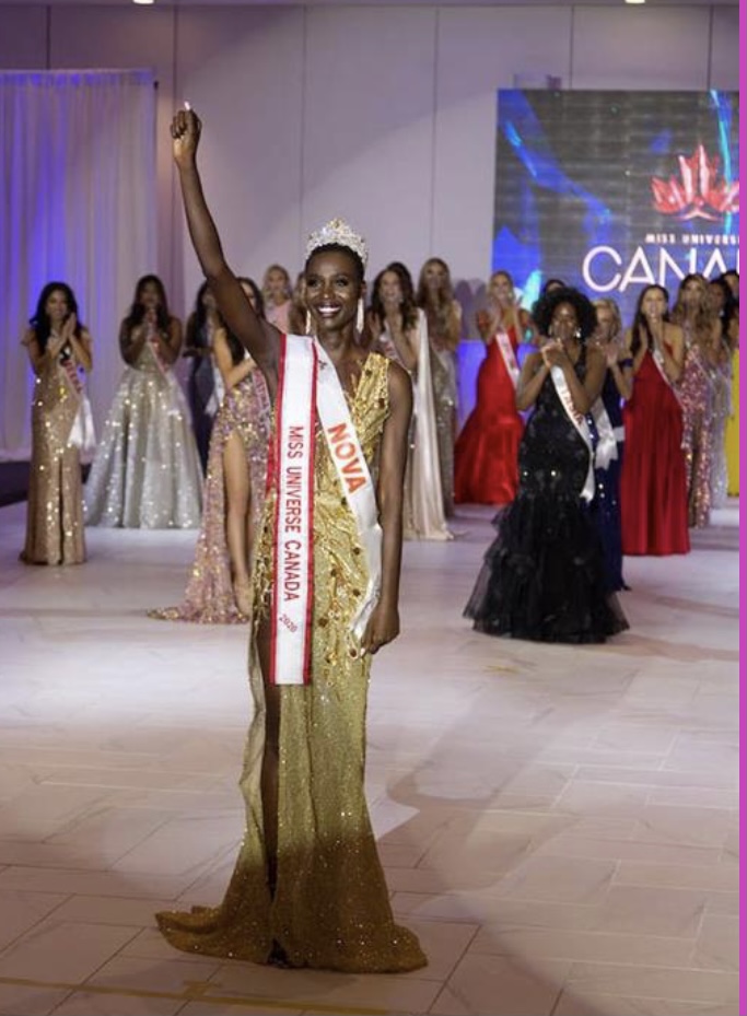 Nova Winning Miss Universe Canada